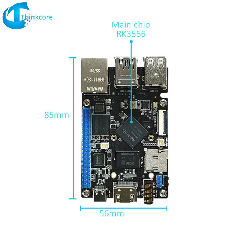 Computer a scheda singola RK3566 SBC compatibile con Raspberry Pi