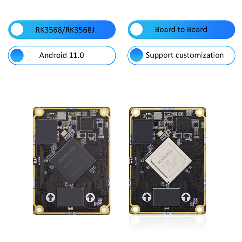 RK3568J RK3568 Board to Board Som Core Board