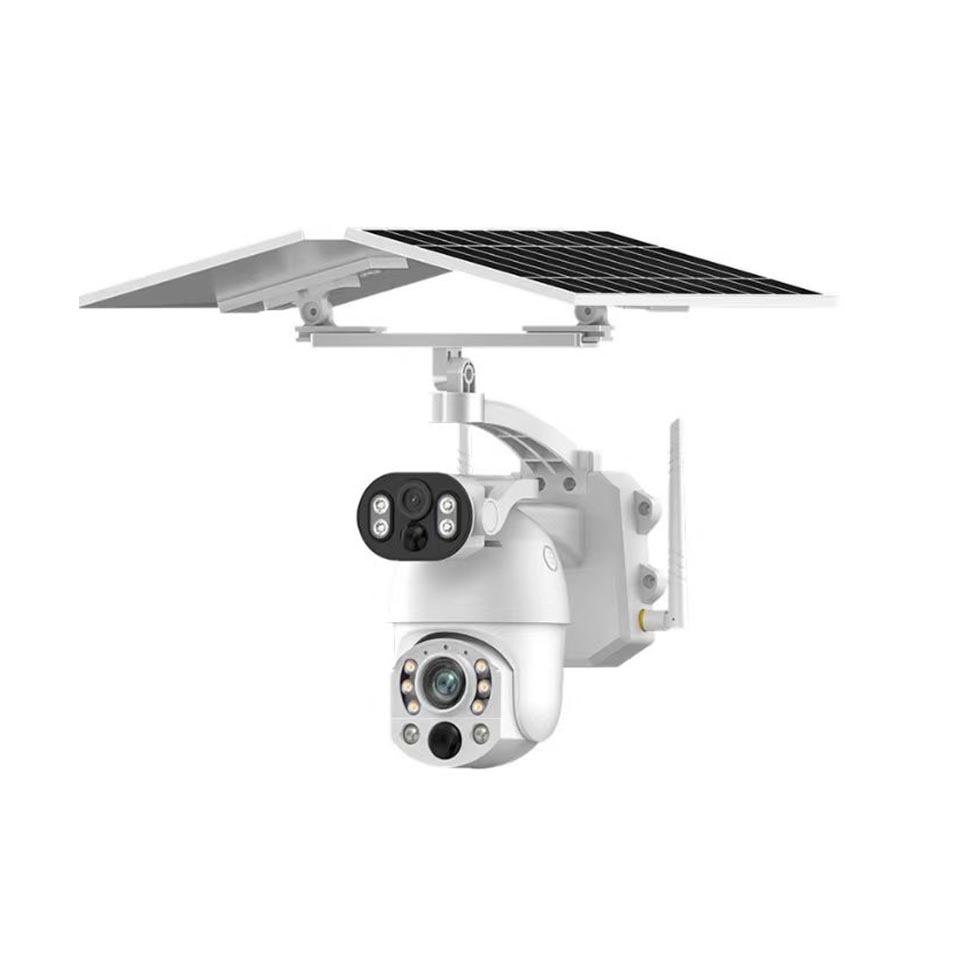 Camera solare panoramica WiFi 4G impermeabile